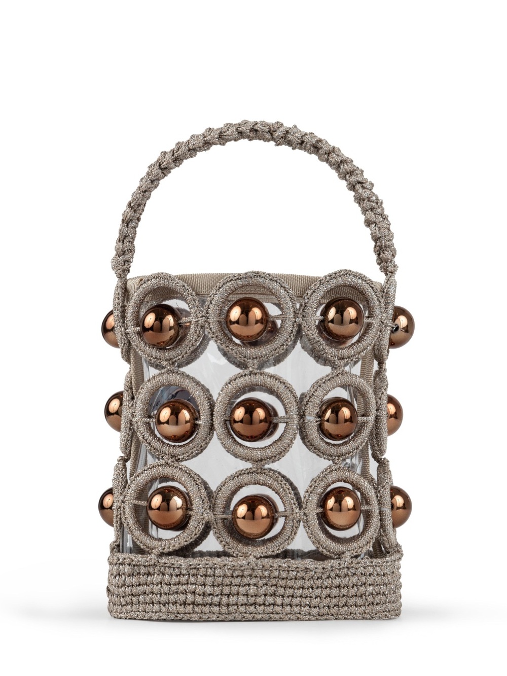 NWOT✨ My Beachy Side Rafa Hand-Crocheted Beaded Bucket Bag Stone Cult Gaia Style